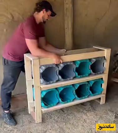 زنگ خلاقیت: ساخت آشیانه هوشمند برای مرغ ها با وسایل دورریختنی+ ویدئو