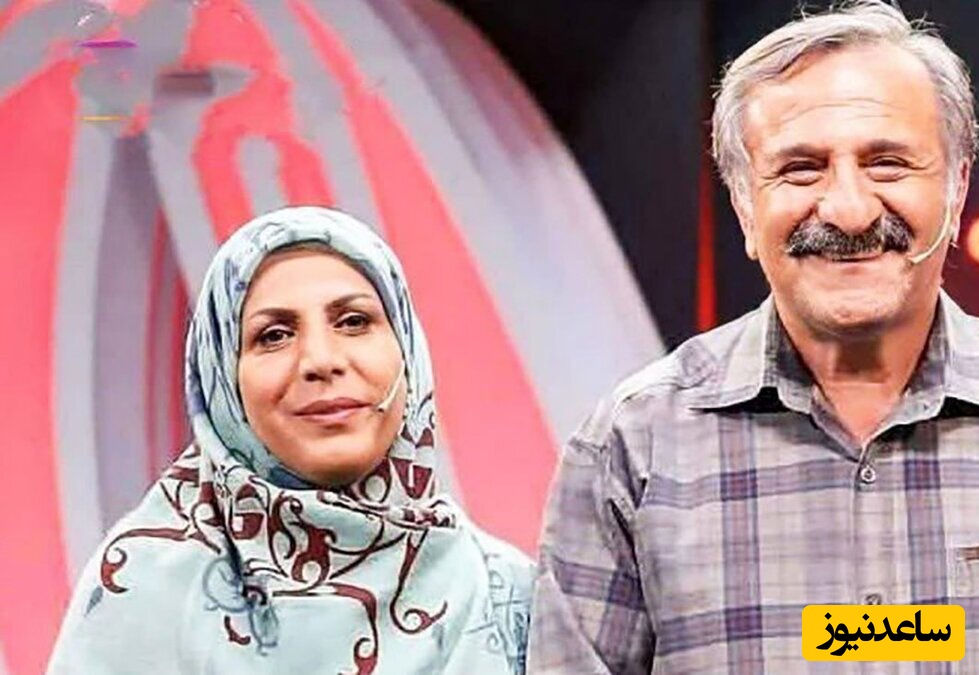 مهران رجبی و همسرش