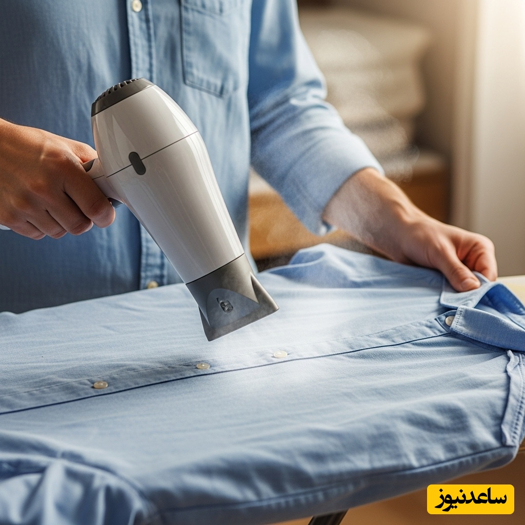 باز کردن چروک لباس در مواقع اضطراری