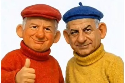 با پت و مت در دنیای واقعی آشنا شوید؛ راه حل مشترک ترامپ و نتانیاهو برای باز کردن تنگه هرمز!+فیلم