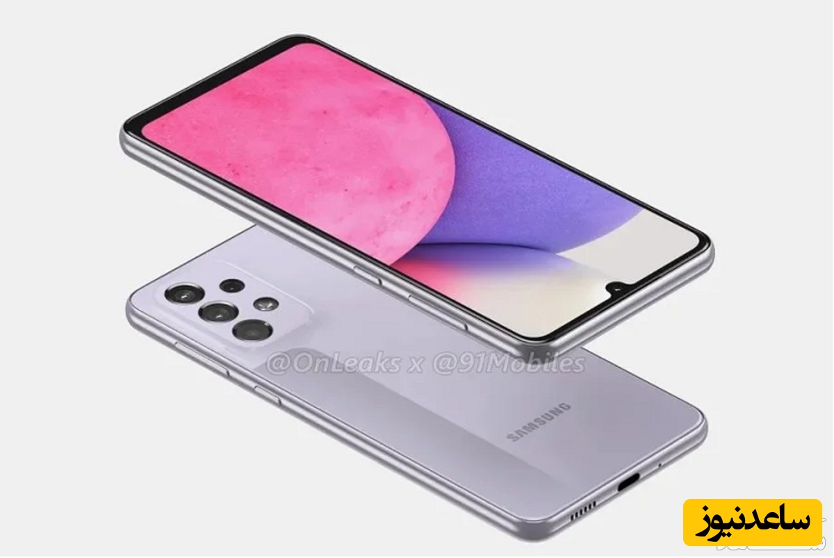 اولین تصاویر واقعی گوشی گلکسی A33 سامسونگ