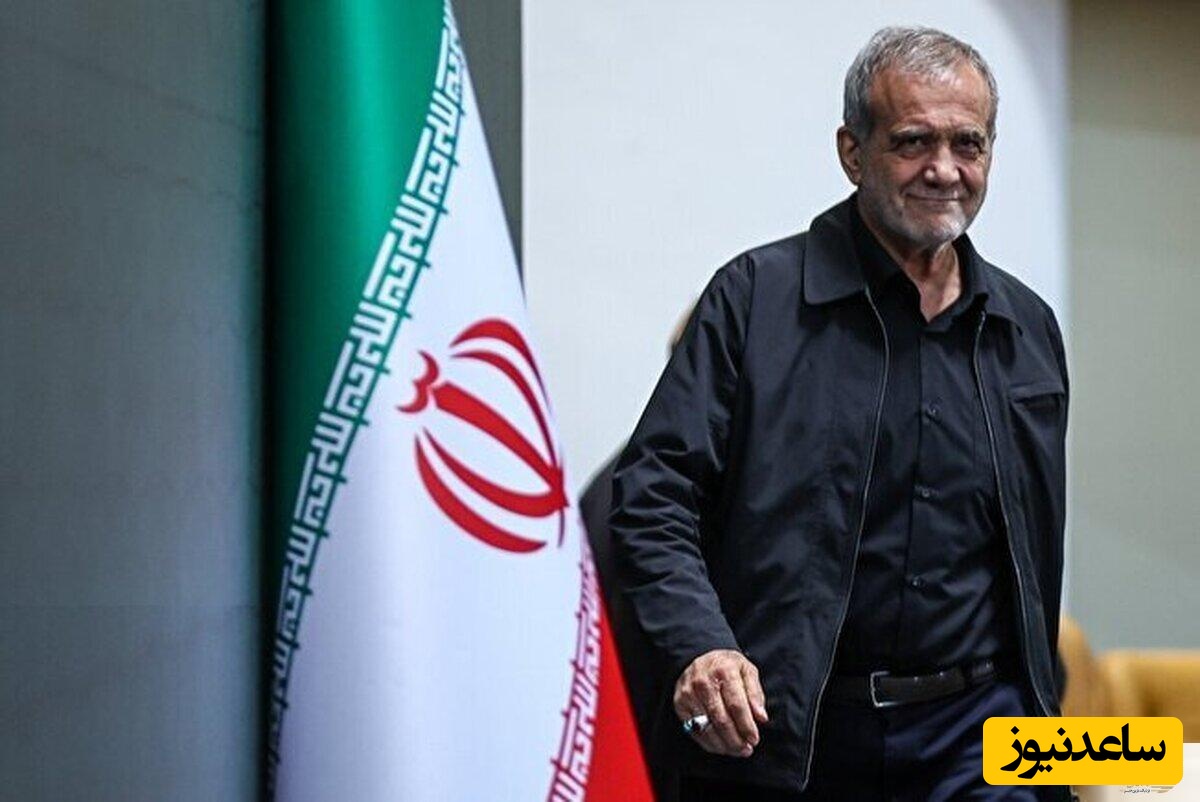 (عکس) ژست دیدنی پزشکیان در دیدار با وزیر عمان