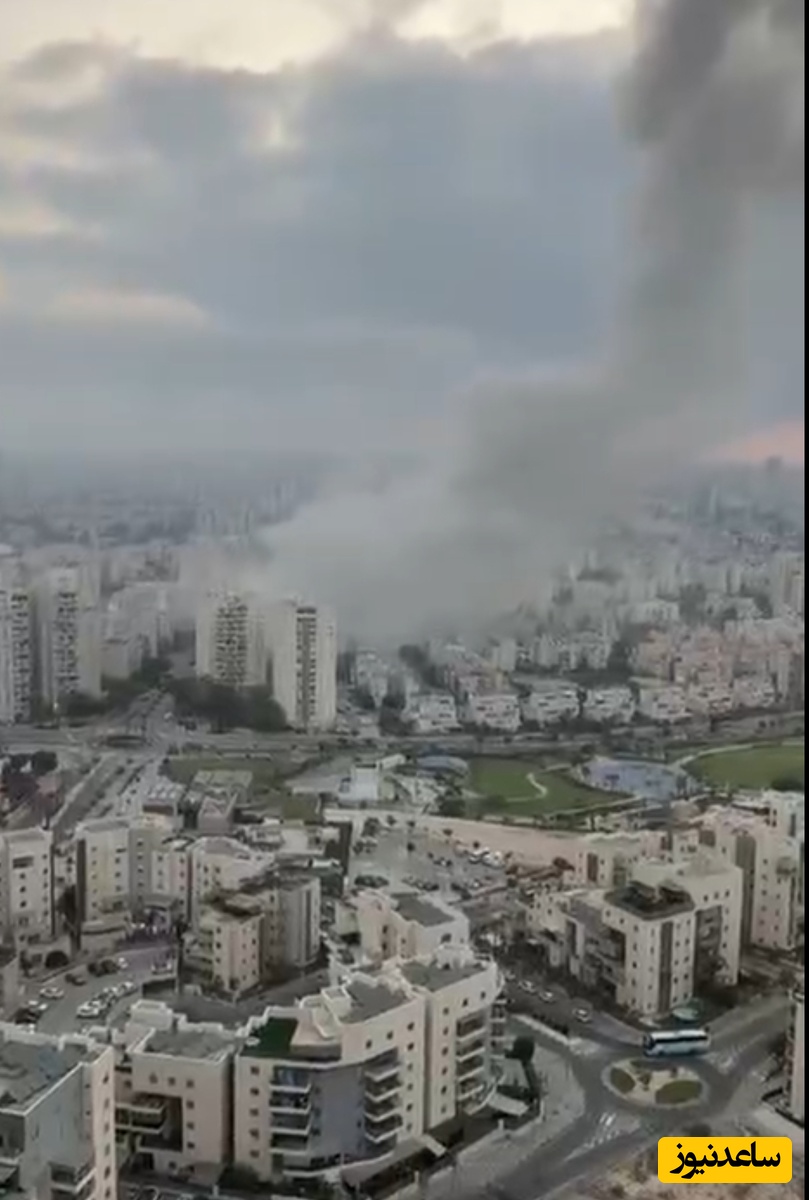 (فیلم) قدرت نمایی سپاه در اسرائیل قبل از آتش بس ادعایی ترامپ