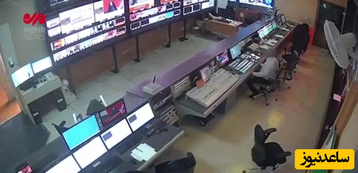 (فیلم) فوری؛ انتشار برای اولین بار؛  لحظه حمله رژیم صهیونیستی به سازمان صداوسیما از قاب دوربین‌های مداربسته