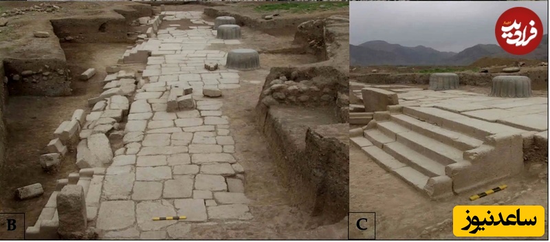 بقایای قلعه خلیلی در سپیدان فارس