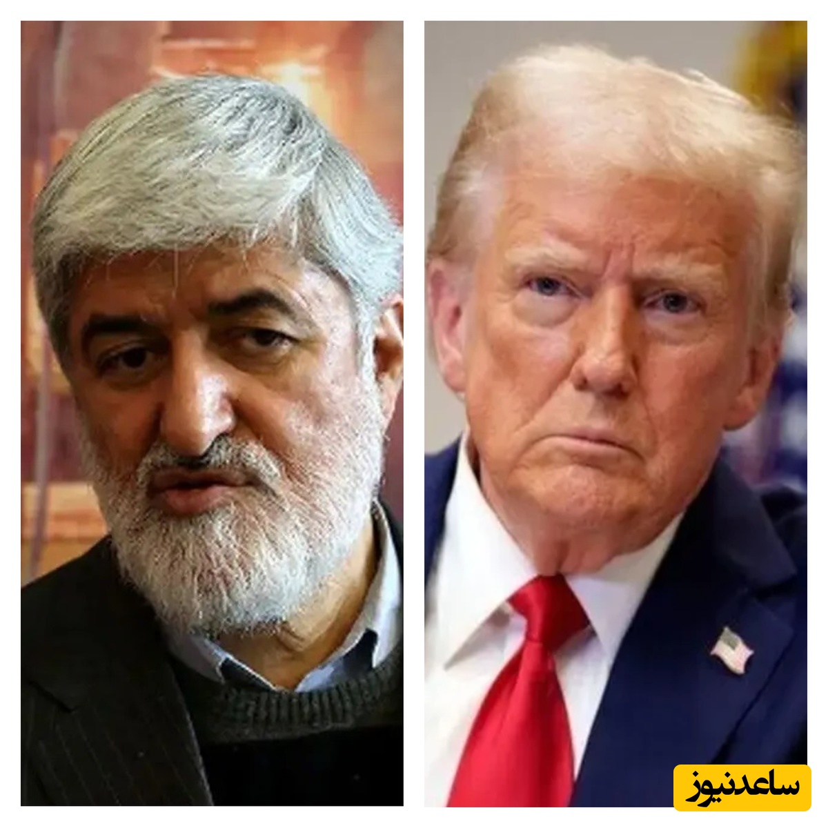 سخنان پسر شهیدمطهری سوژه پست جدید ترامپ شد؛ رئیس‌جمهور آمریکا به دنبال بهانه برای شروع دوباره جنگ؟+عکس