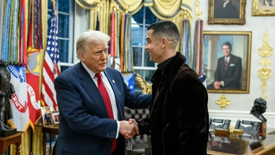 کریستیانو در کاخ سفید؛ انفجار انتقادات و حمله تند خواهر رونالدو به مخالفان