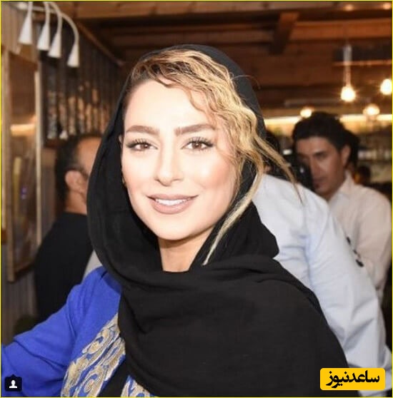 ژست هنری سیاه و سفید و مبهم سمانه پاکدل