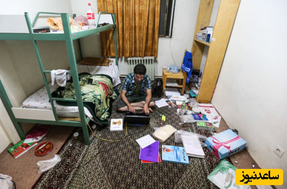 ببینید: مهارتی که دانشجویان نخبه دانشگاه امیرکبیر در خوابگاه به رخ جهانیان کشیدند! / چقدم تمیز پاک کردن😅