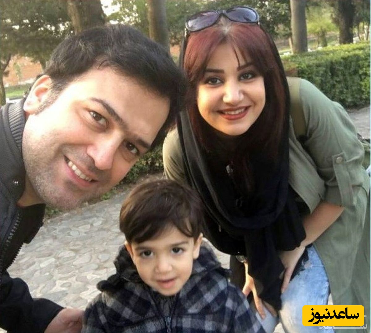 حامد آهنگی و همسرش