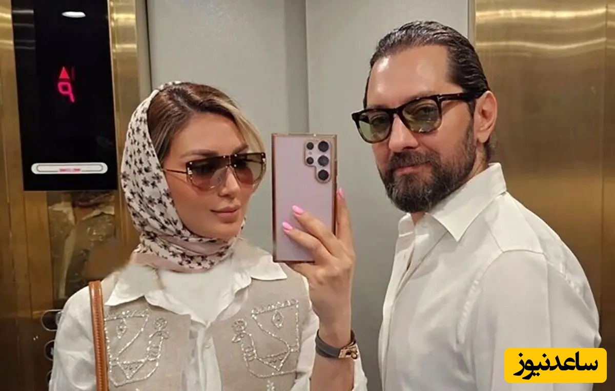 (عکس) نگاهی به استایل جدید و بسیار شیک اولدمانی مینا مختاری همسر بهرام رادان/ مثل همیشه منحصربه‌فرد و لاکچری😍