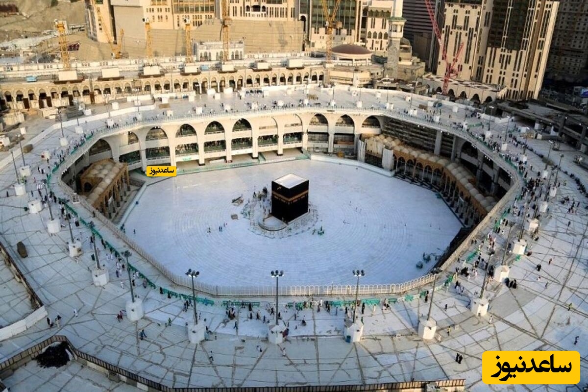 موتورسواری زنان در مسجد الحرام + فیلم