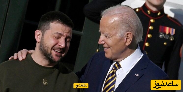 جو بایدن و زلنسکی