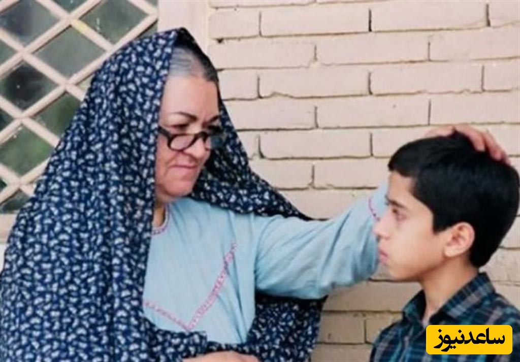 ویدیو احساسی از آخرین دیدار مجید سریال "قصه های مجید" با بی بی قبل از وداع ابدی بانو پروین‌دخت یزدانیان / +عکس مجید بر سر مزار بی‌بی خانوم