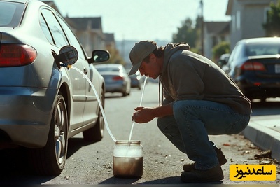 دزدی سوخت، شغل جدید آمریکائیها در ثروتمندترین ایالت این کشور بعد از افزایش قیمت بنزین!+فیلم