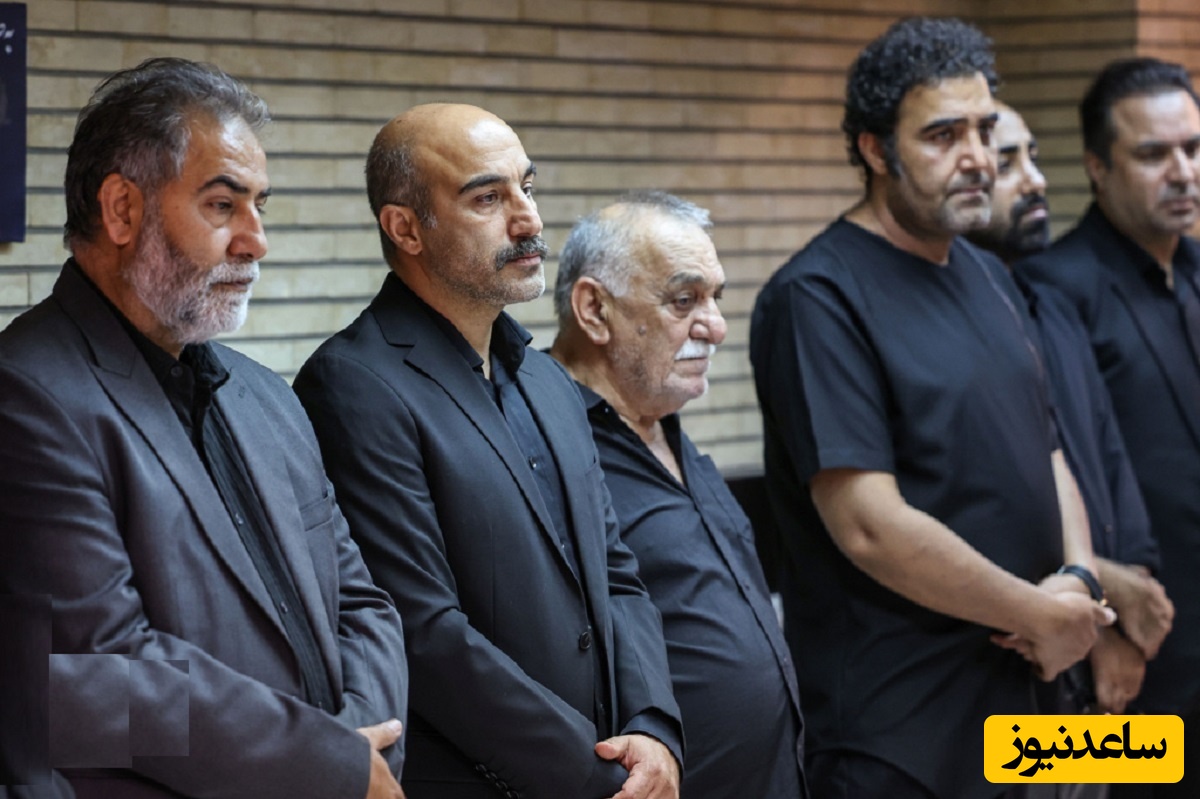 بازیگرانی که به احترام محسن تنابنده در مراسم ختم پدرش شرکت کردند؛ بهرام افشاری، احمد مهرانفر، علیرضا خمسه، همسر اول بهاره رهنما و...+عکس/ روحش شاد