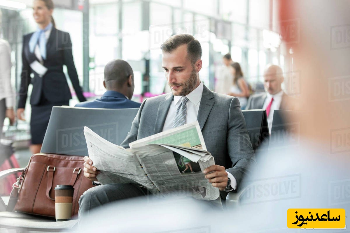 روزنامه خواندن