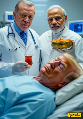 وقتی اردوغان و نخست وزیر هند ترامپ را با چای و غذای پُرادویه و خیابانی هند درمان می‌کنند!+ ویدیو/ خنده‌های پوتین با دیدن رقص ترامپ دیدنیه