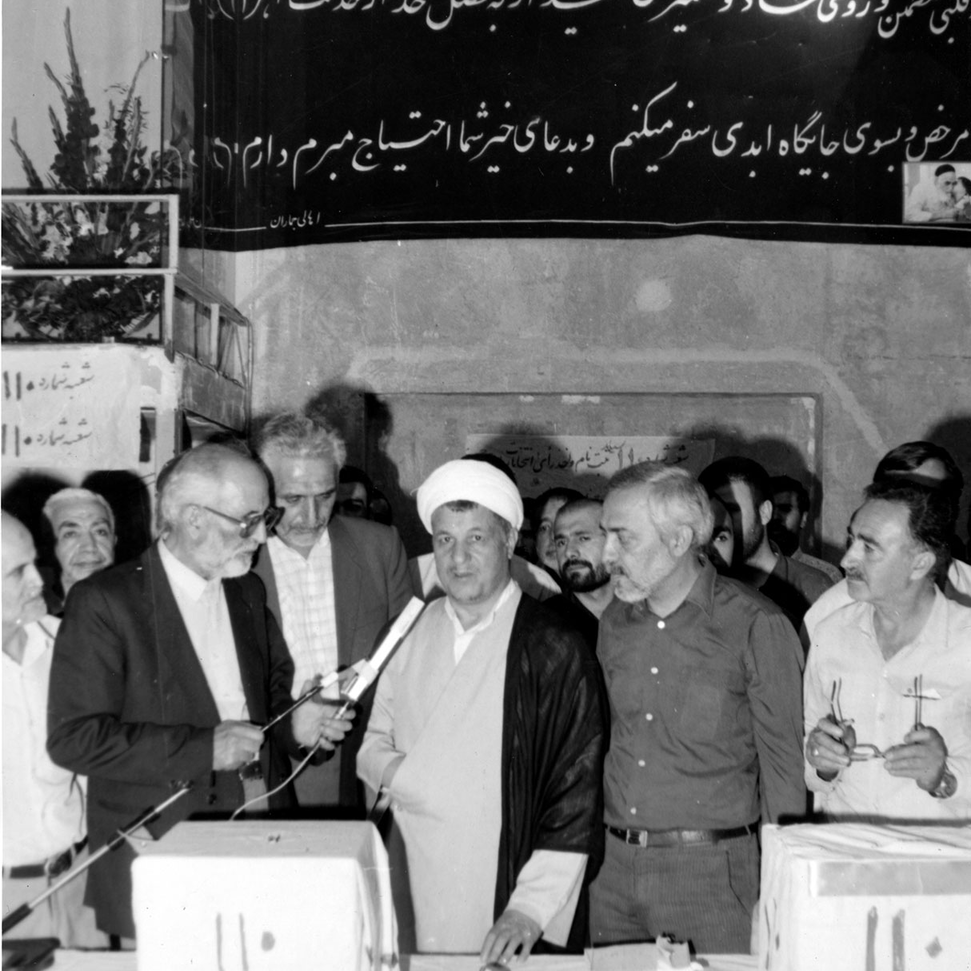 هاشمی رفسنجانی پای صمدوق رای