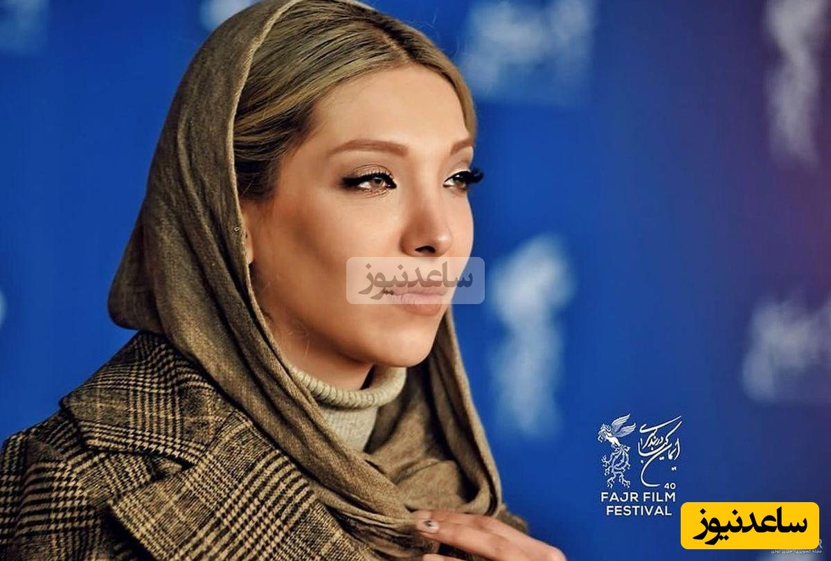 صدف اسپهبدی با هودی تدی رنگ روشنش چقدر کیوت میشه🥰