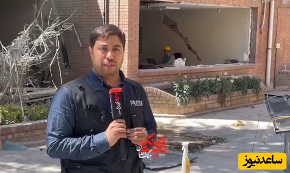 (ویدئو) آنچه در دل ویرانه‌های دانشگاه شریف می‌گذرد؛ غیرت این استاد ایرانی جهانی شد!