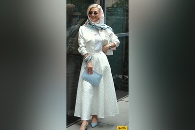 ویدئو/ نگاهی به استایل‌های شیک و بهاری مینا مختاری، همسر خوش‌پوش بهرام رادان + خلاقیت تحسین برانگیز در هارمونی رنگ‌ها