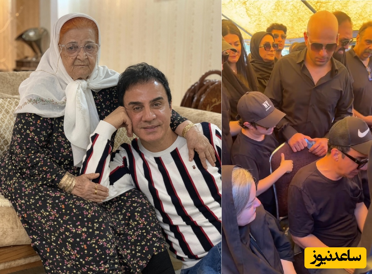 نعیمه نظام‌دوست در غم‌انگیزترین روز زندگی داریوش فرضیایی، رفیقش را تنها نگذاشت؛ آغوش باز هنرمندان برای تسکین غم «عمو پورنگ» در مراسم تشییع «ننه نقلی»؛ هلیا امامی، کمند امیرسلیمانی و...