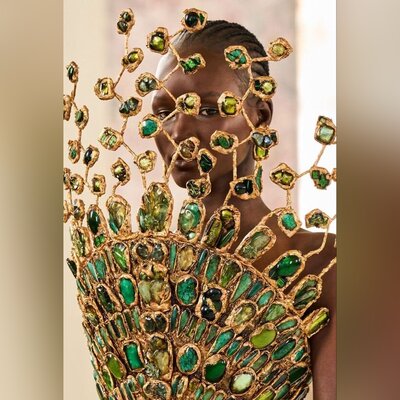 شاهکار جواهرات پوشیدنی از محبوب ترین برند های جهان/ لباس هایی از جنس الماس و سنگ های قیمتی +عکس