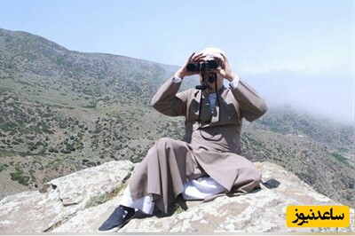 دقایقی همراه با کوهنوردی با صلابت آیت الله هاشمی رفسنجانی+ویدیو/ از نوشیدن آبِ آبشار تا نوشتن یادگاری روی تخته سنگ