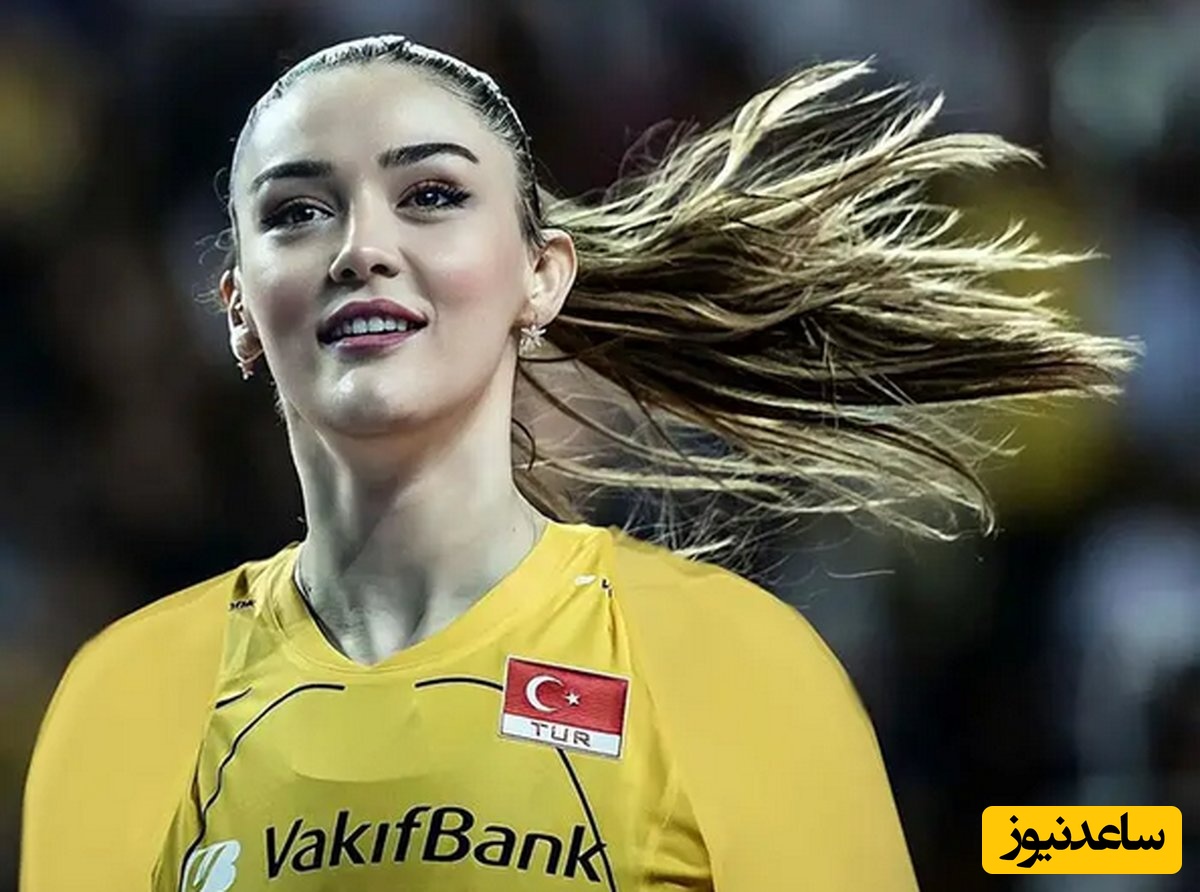 حرکت رونالدویی و باحالِ زهرا گونش والیبالیست دو متری تیم ملی ترکیه/ تو ایران هم کُلی هوادار داره+ویدیو
