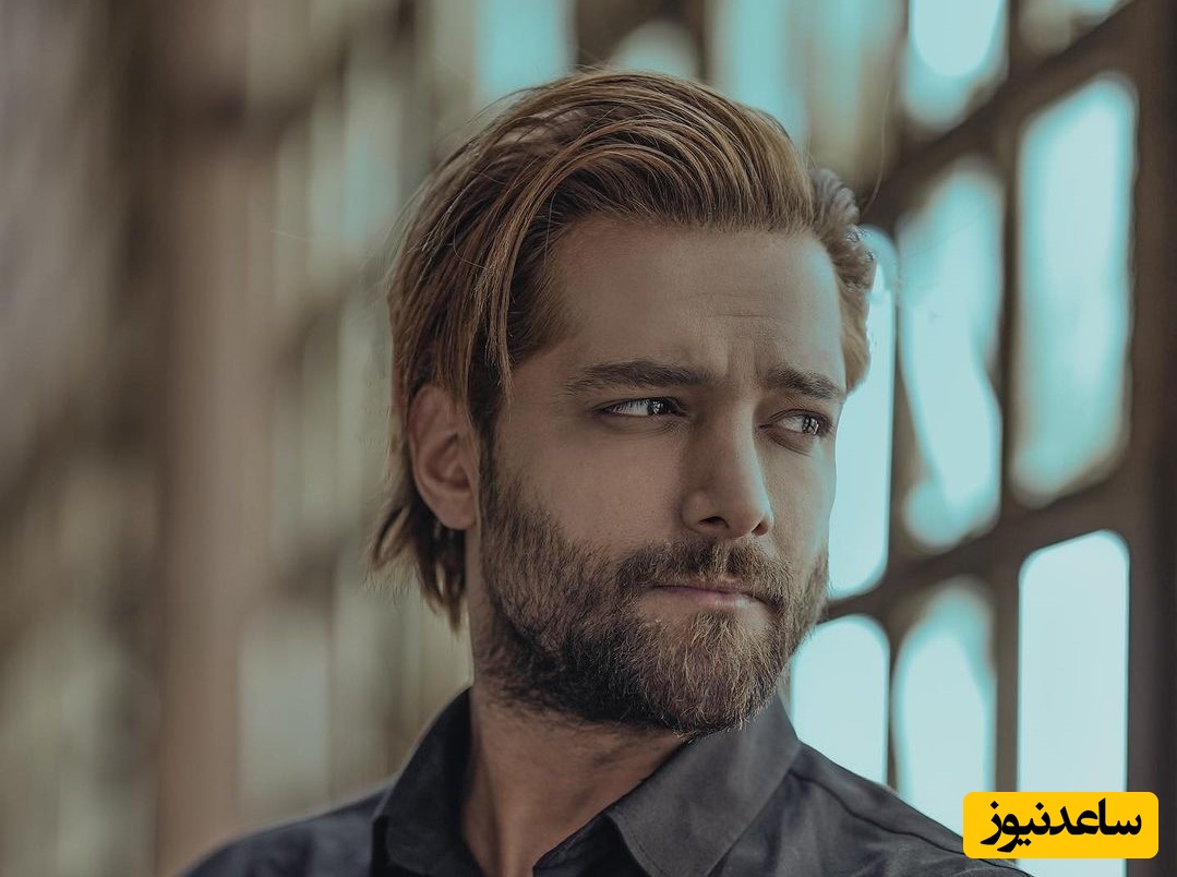 تیپ ژولیده و به هم ریخته امیر مقاره حتی با کت شلوار رسمی!