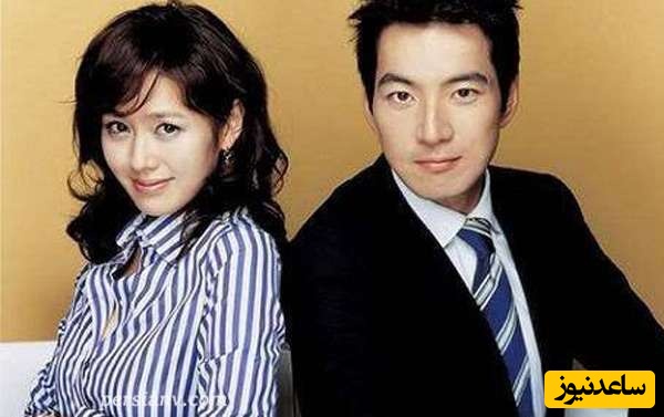 بازیگر کره ای و همسرش