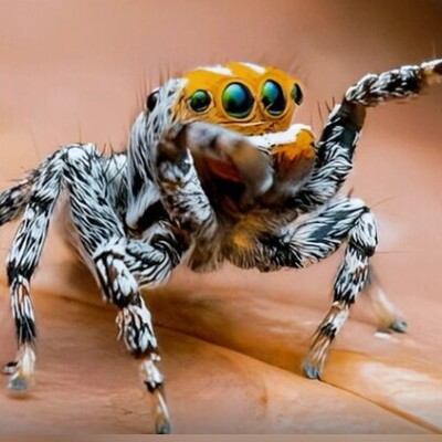 واکنش شگفت‌انگیز یک عنکبوت به مشاهده تصویر خود در آینه+ فیلم