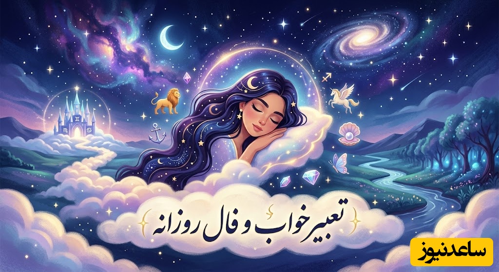تعبیر خواب روزانه؛ فرشته شانس ماه شما دست‌به‌کار شد و قفل‌های بسته‌تان باز شد! پیام سرنوشت‌ساز و طلایی برای 12 ماه سال