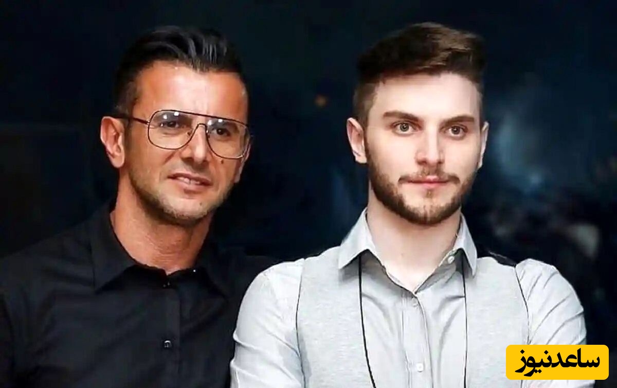 پدر و پسرِ سینما در یک قاب احساسی در تماشاخانه ملک/ ویدیوی جدید و شیرین از امین حیایی و دارا حیایی که دارن باهمدیگه عکس می‌گیرن❤️