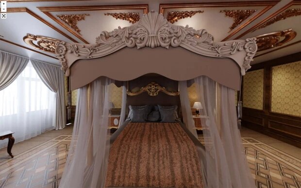 اتاق خواب پوتین