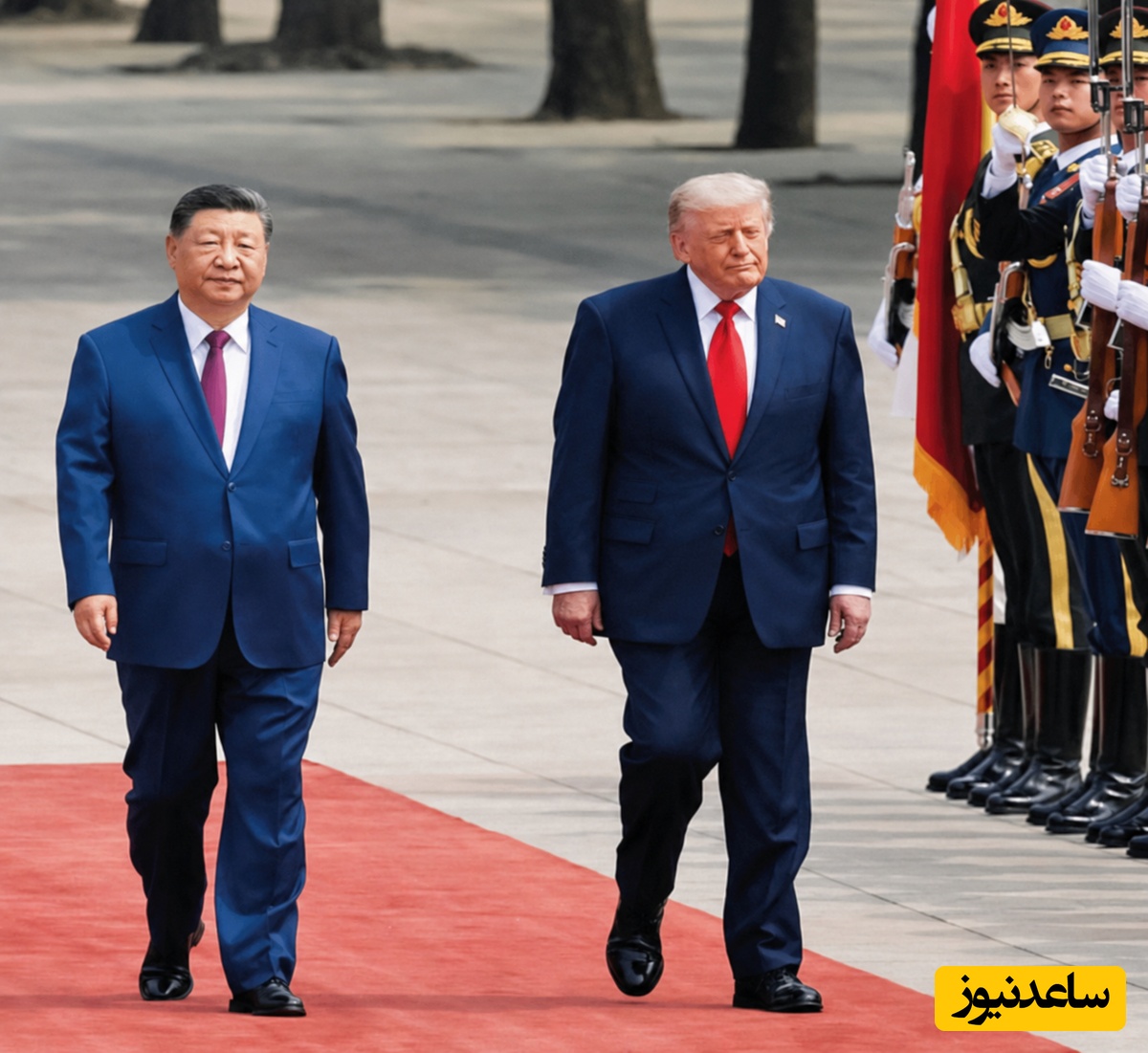 ترامپ با چهره شکست خورده به چین رفت، دست از پا درازتر از چین بازگشت!