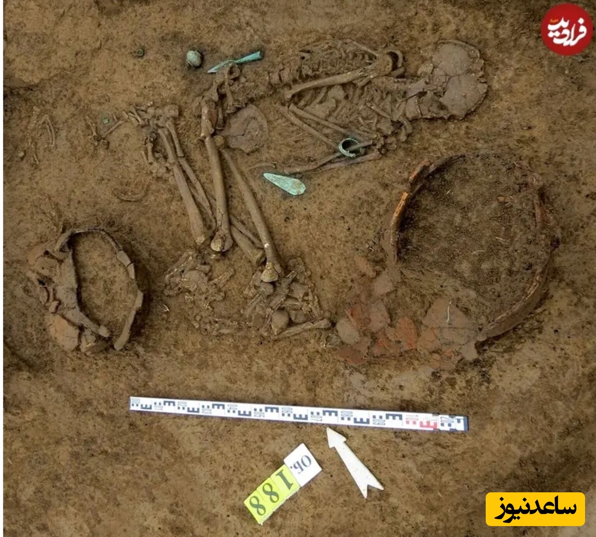 نمونه دیگری از مقبره‌های کاوش شده