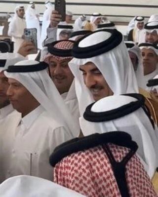 حضور سفیر ایران در عروسی پسر شیخ مطرح قطری+ تصاویر