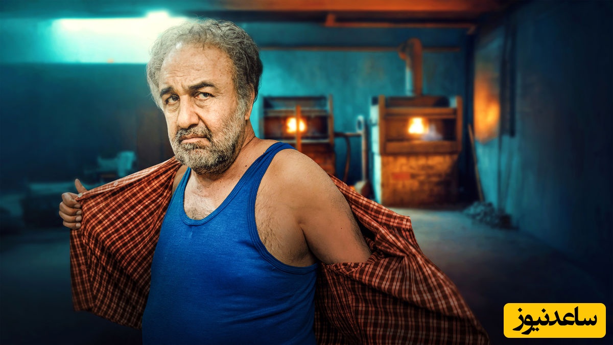 تصویری جالب از رضا عطاران با لباس رکابی در پشت صحنه سریال اجل معلق! +عکس