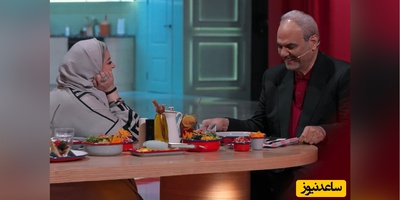 خوش و بش خنده دار و صمیمی نعیمه نظام دوست با جواد خیابانی/ ماشاالله همیشه و همه جا طنز شیرین خودشو داره/ دوسش داری براش قلب بذار❤