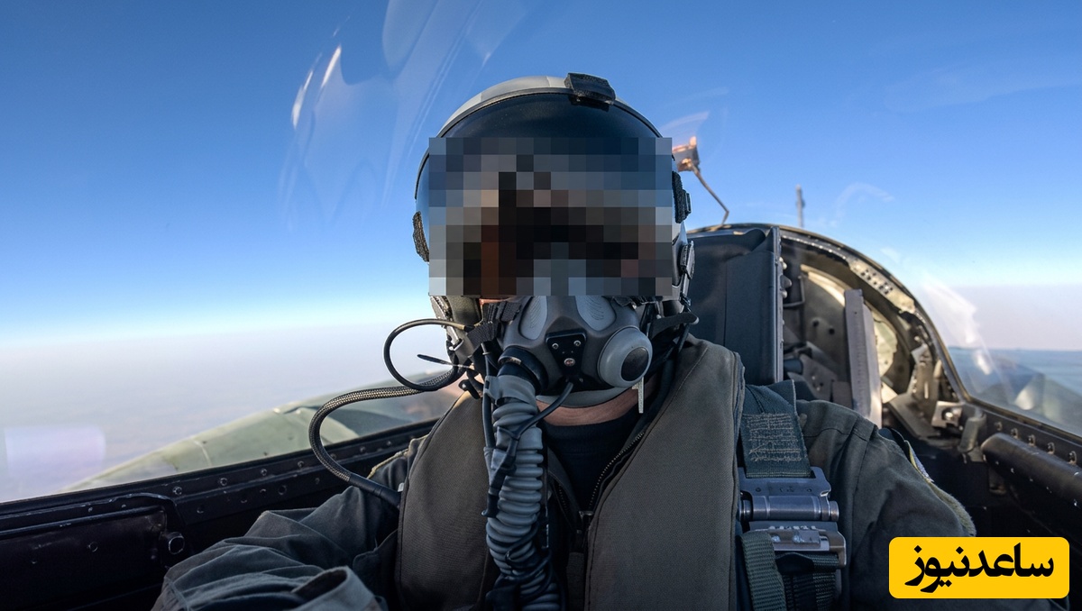 اولین ویدئوی منتشرشده از خلبان جنگنده ساقط شده در ایران