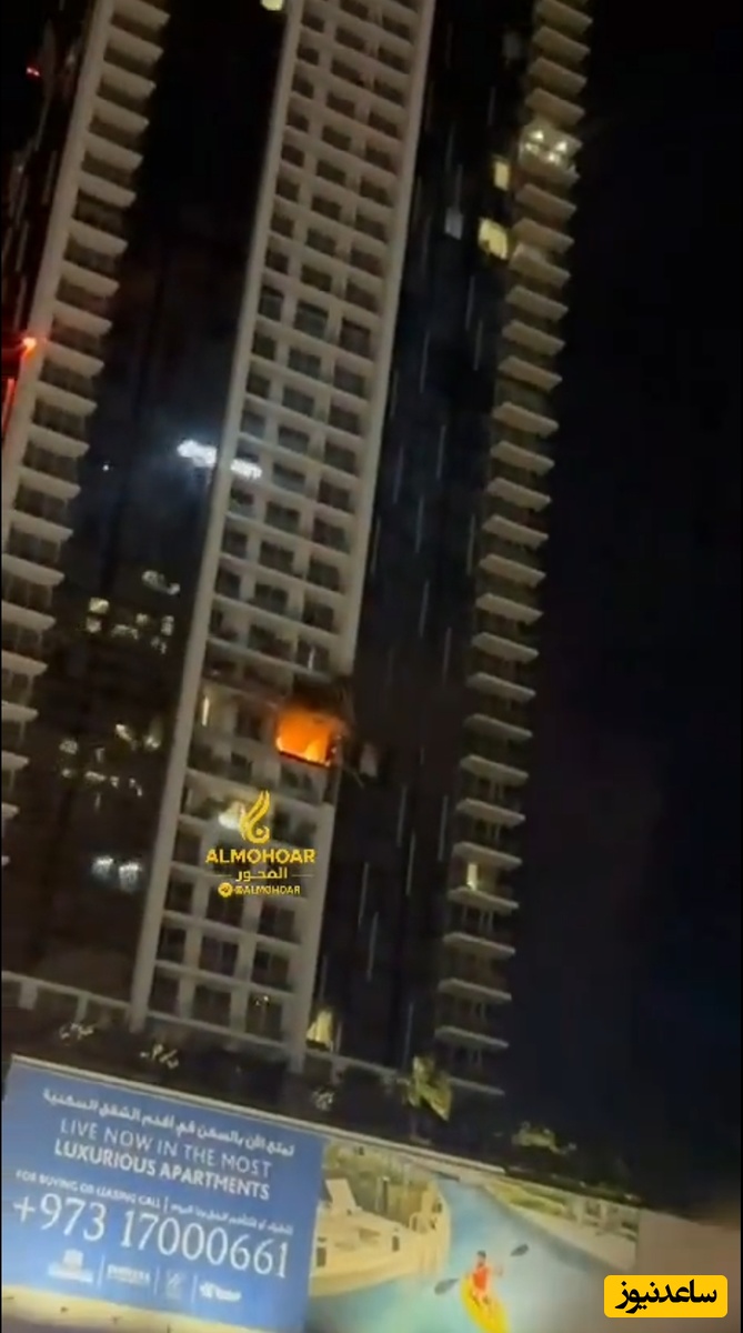 ببینید | حمله پهپادی ایران به دو هتل در بحرین که سوراخ موش افسران آمریکایی بود