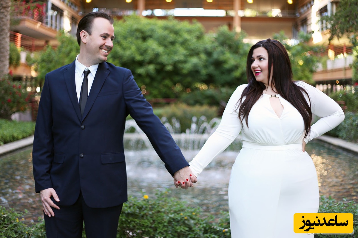 عروس چاق و داماد