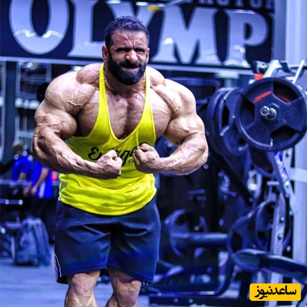 کُری خوانی هادی چوپان با رونمایی از عضلات محشر و سهمگینش/ گرگ ایرانی آماده برای قهرمانی در مسترالمپیای سال آینده+عکس