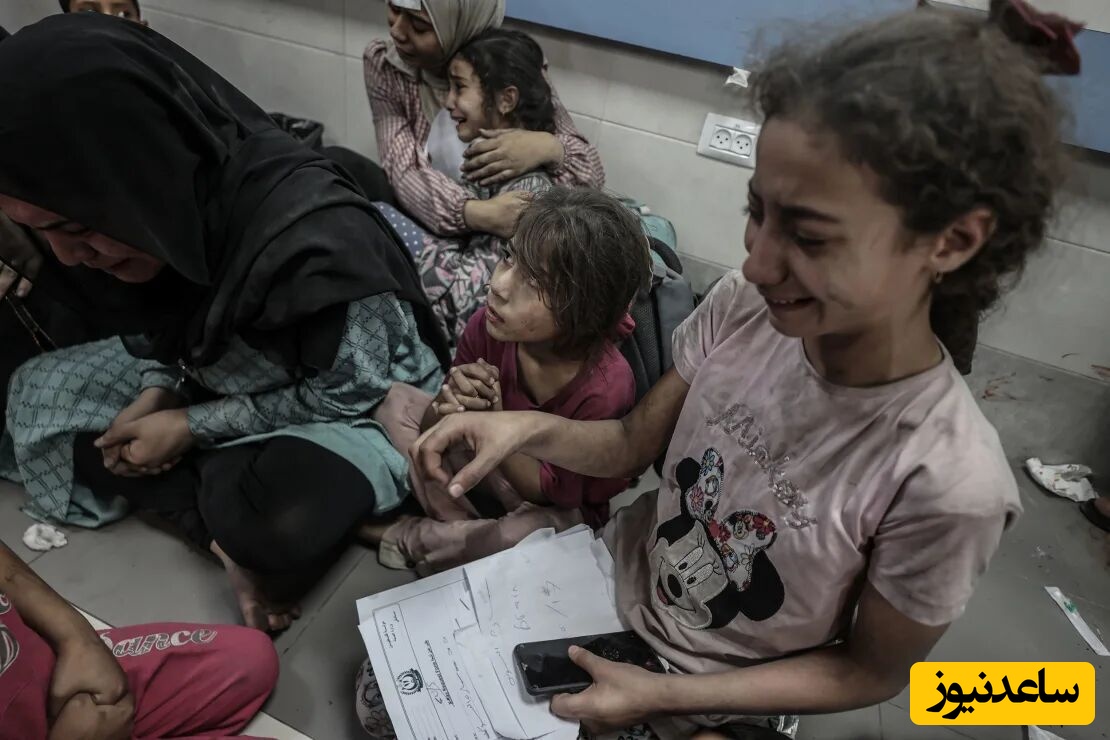 هشدار(دلخراش):‌ عکس مادر لبنانی که کودکان بی‌جان خود را برای آخرین بار به آغوش کشیده!😢