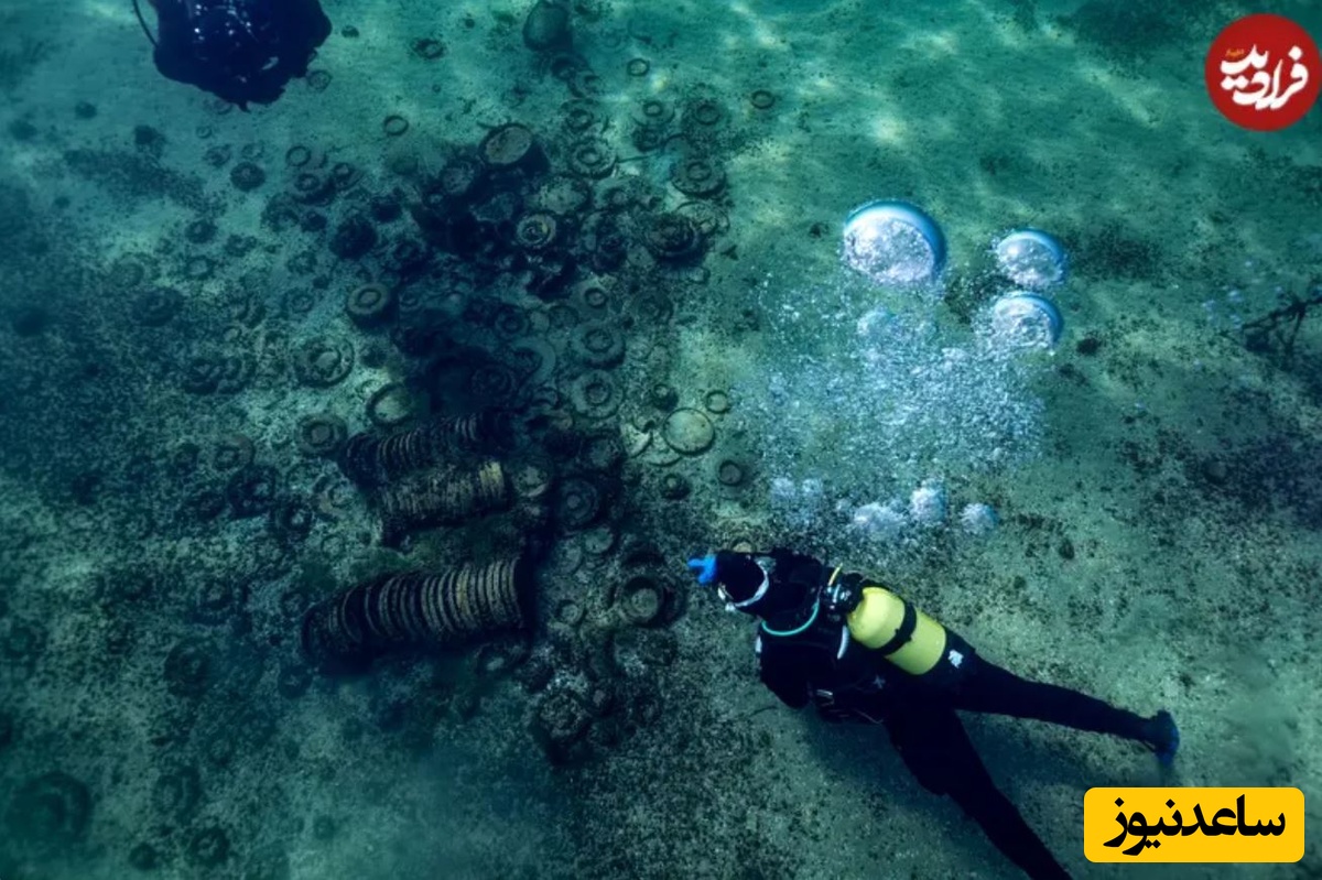 گنجینۀ کاسه بشقاب‌های دو هزارساله در اعماق دریاچه