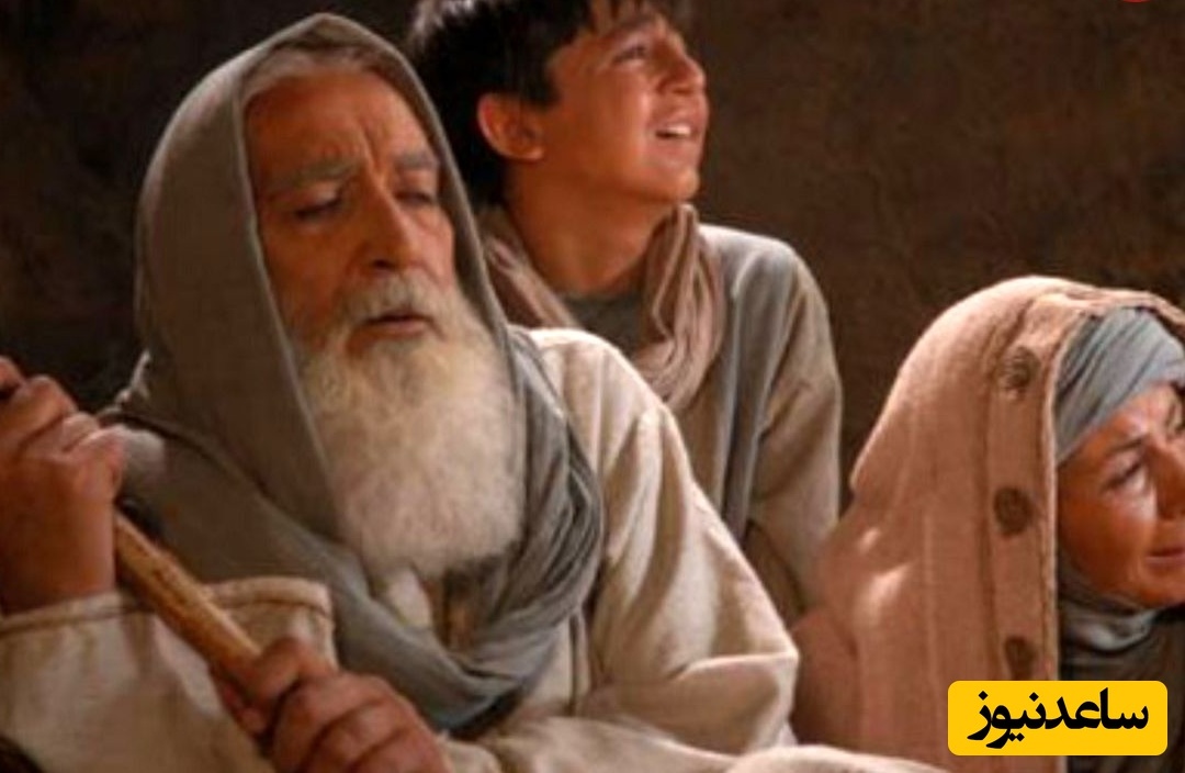 «یعقوب نبی» و «فرج‌الله سلحشور» در اتاق گریم سریال «یوسف پیامبر»