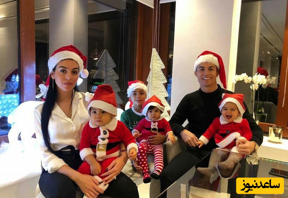 تعطیلات خانوادگی رونالدو در طبیعت بکر و هتل لاکچری