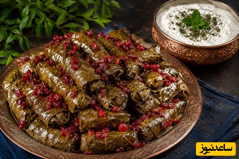 دلمه برگ مو